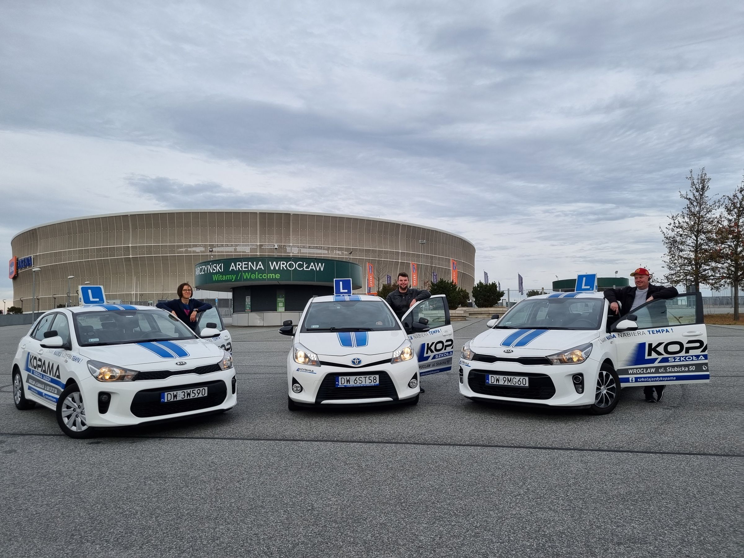 Instruktorzy nauki jazdy KopaMa Wrocław - kurs  listopadowy 2025