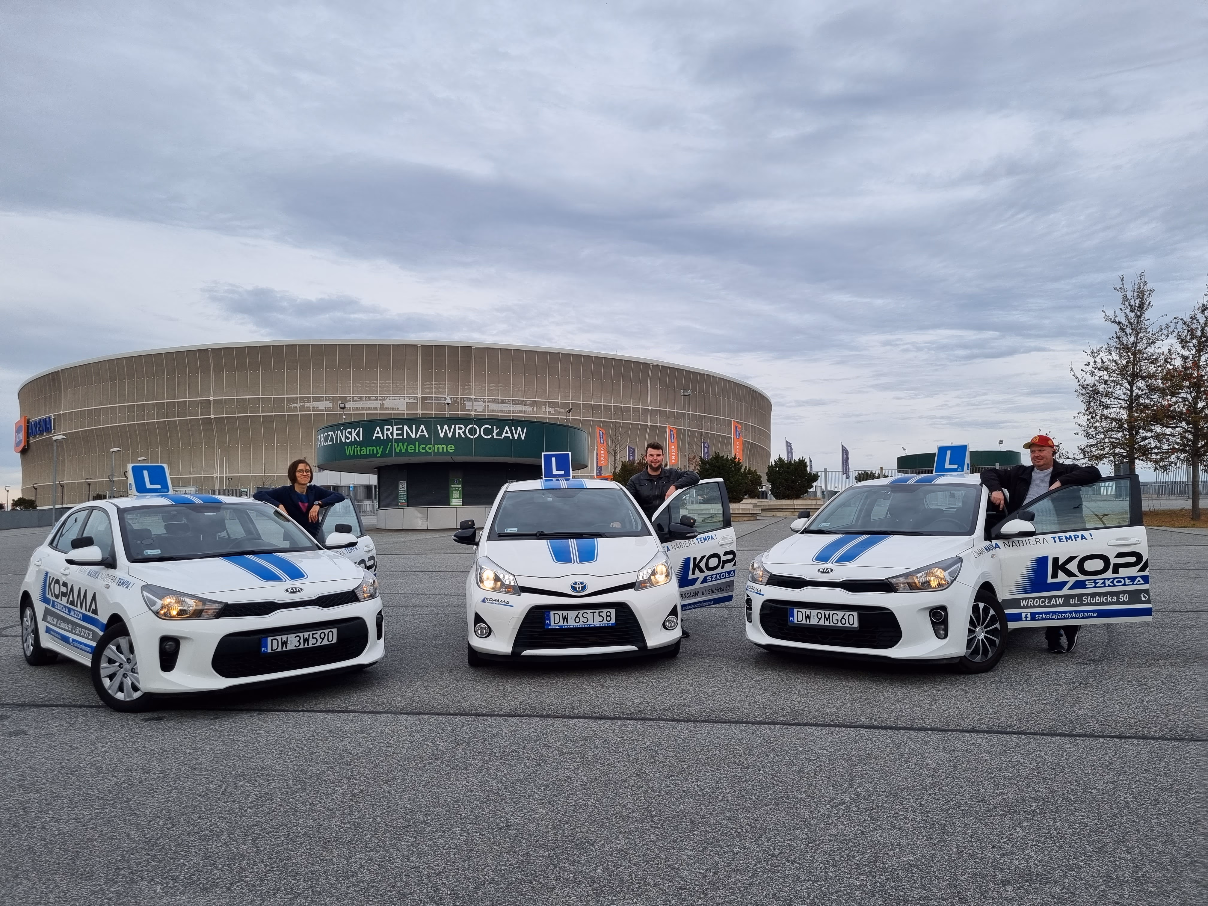 Instruktorzy nauki jazdy KopaMa Wrocław - kurs  listopadowy 2025